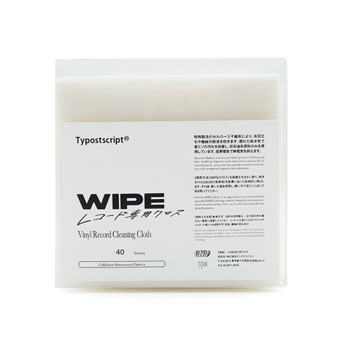 Typost / WIPE RECORD CLOTH / WIPE レコードクロス
