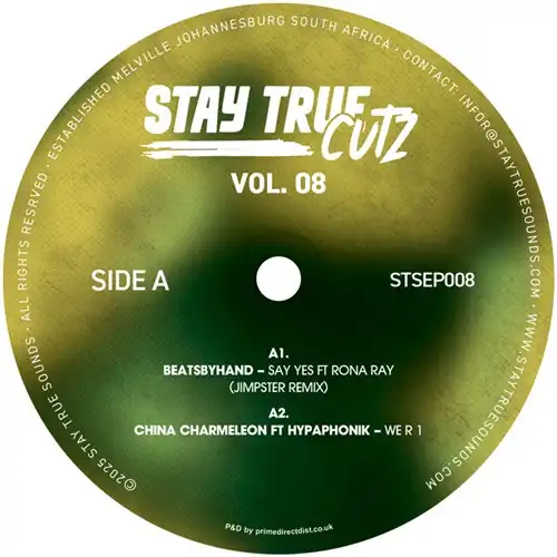 V.A. (STAY TRUE SOUNDS) / STAY TRUE CUTZ VOL. 8 (BEATSBYHAND, RONA RAY, JIMPSTER, CHINA CHARMELEON, HYPAPHONIK, CRACKAZAT, MANA)