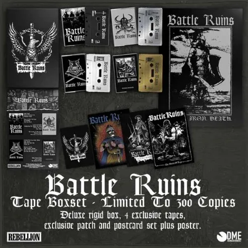 BATTLE RUINS / バトル・ルインズ / DISCOGRAPHY (4CASSETTE)