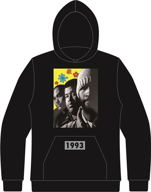 DE LA SOUL / 1993 DE LA HOODIE (BLACK) (L)