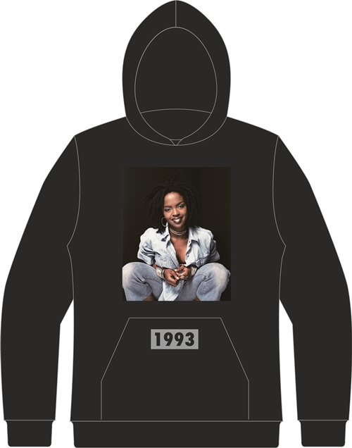 1993 EAST LAURYN HOODIE (VINTAGE BLACK) (M)/LAURYN HILL/ローリン・ヒル /☆オンラインショップ限定｜HIPHOP/R&B｜ディスクユニオン・オンラインショップ｜diskunion.net