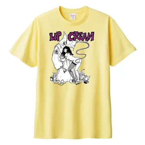 LIP CREAM / L/Beauty I yellow T shirt