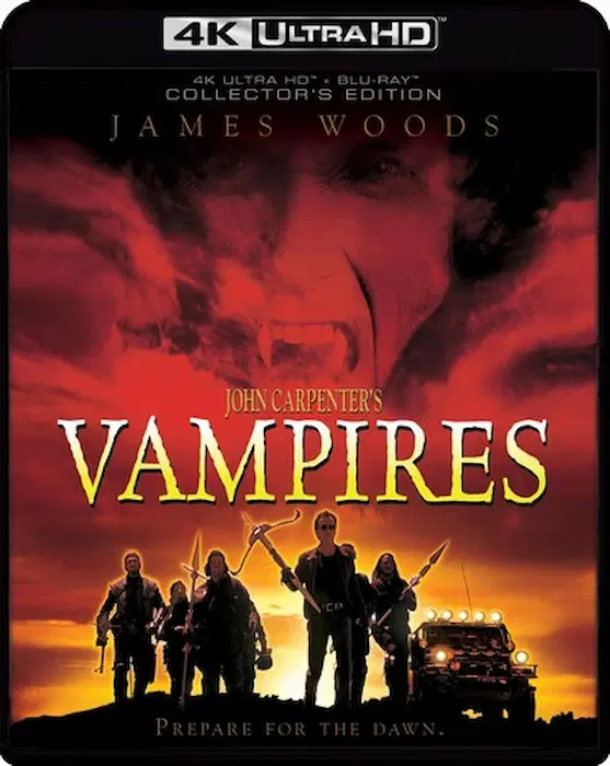 JOHN CARPENTER / ジョン・カーペンター / JOHN CARPENTER'S VAMPIRES 4K / 輸入UHD ヴァンパイア 最期の聖戦 4K