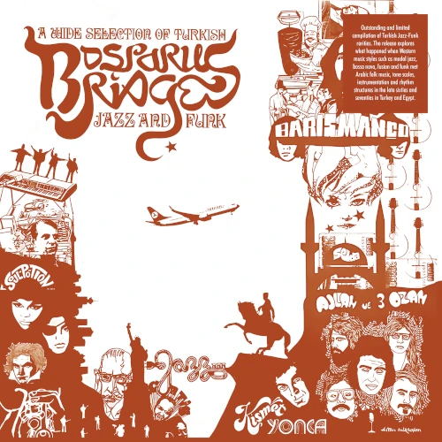 V.A. / Bosporus Bridges - A Wide Selection Of Turkish Jazz And Funk(LP)