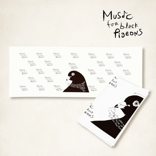 JAKOB BRO / ヤコブ・ブロ / Music for Black Pigeons 手ぬぐい