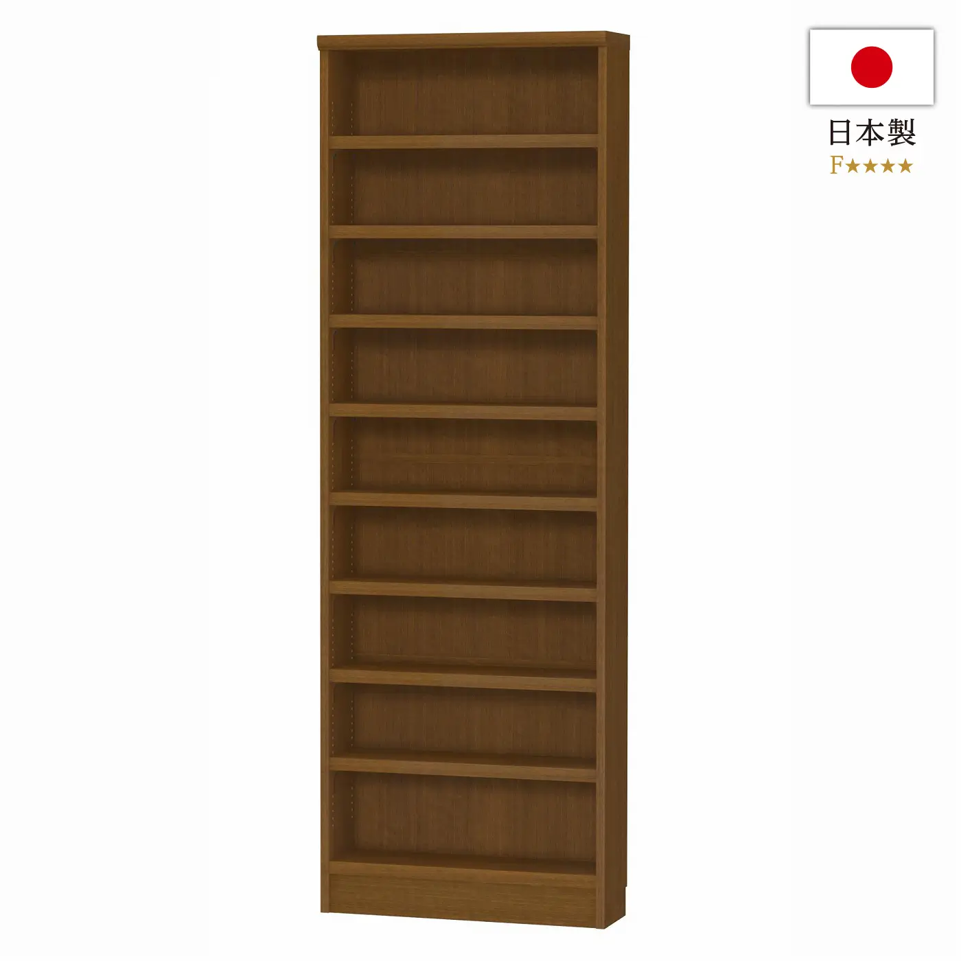 純国産レコードラック 3BOX ブラウン/レコードラック/ラックフェア対象