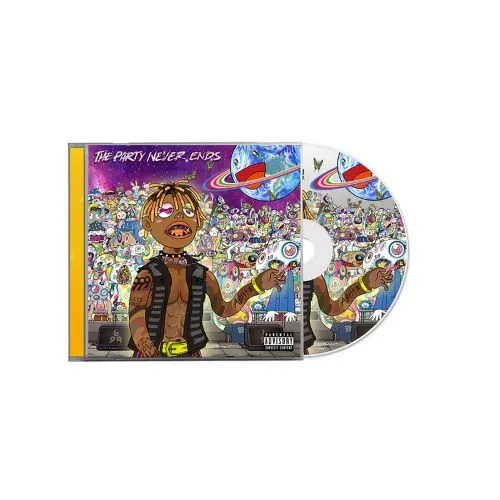 2LP Juice WRLD - The Party Never Ends Limited Sky Blue Color