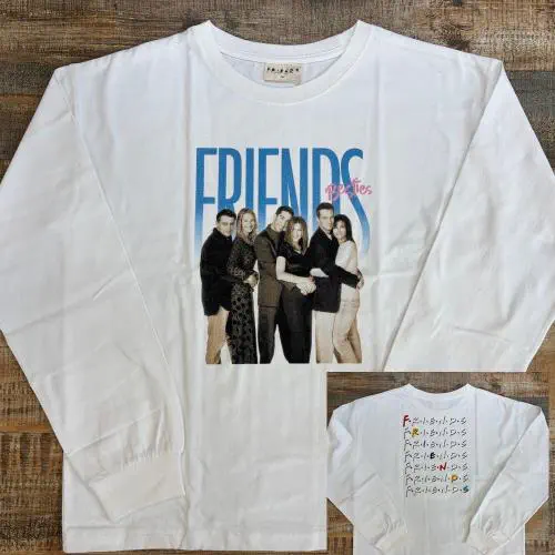 FRIENDS (US TV DRAMA) / FRIENDS LONG SLEEVE T-SHIRT (25F-86301 / WHITE / XL)