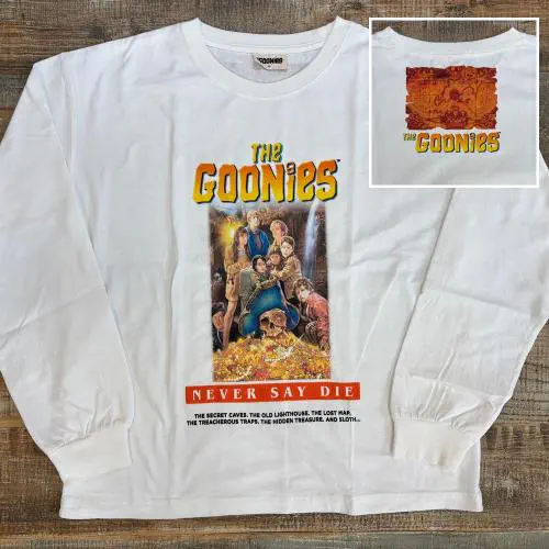GOONIES (MOVIE) / グーニーズ / GOONIES LONG SLEEVE T-SHIRT (25G-86303 / WHITE / M)