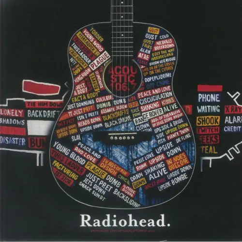 RADIOHEADのTHOM YORKEとJONNY GREENWOODによる2003年の親密なアコースティック『ACOUSTIC 106.7』LP!