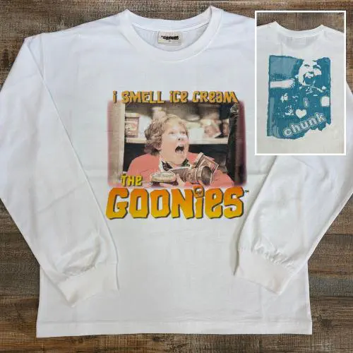 GOONIES (MOVIE) / グーニーズ / GOONIES LONG SLEEVE T-SHIRT (25G-86303 / WHITE / XL)