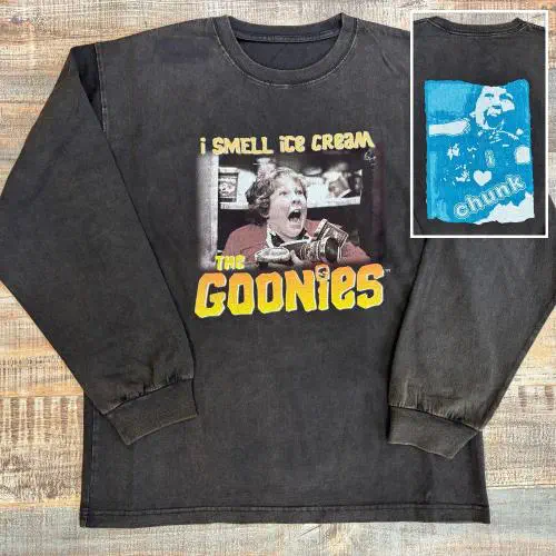 GOONIES (MOVIE) / グーニーズ / GOONIES LONG SLEEVE T-SHIRT (25G-86303 / BLACK / M)
