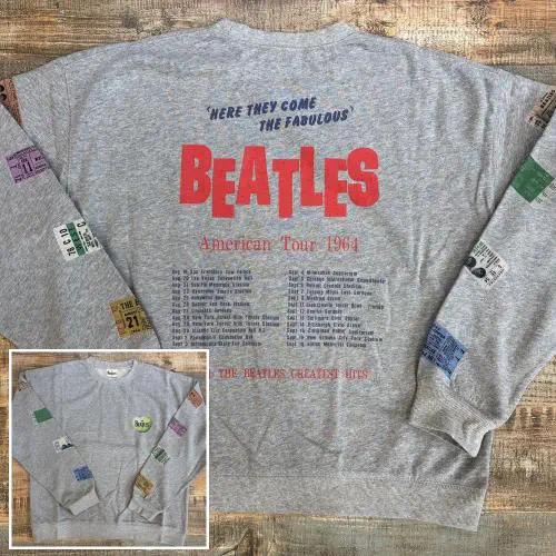 BEATLES / ビートルズ / BEATLES LONG SLEEVE T-SHIRT (25B-86310 / GREY / L)
