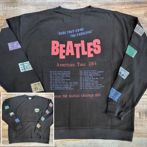 BEATLES / ビートルズ / BEATLES LONG SLEEVE T-SHIRT (25B-86310 / BLACK / L)