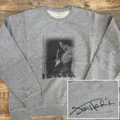 JIMI HENDRIX (JIMI HENDRIX EXPERIENCE) / ジミ・ヘンドリックス (ジミ・ヘンドリックス・エクスペリエンス) / JIMI HENDRIX SWEAT (25G-86307 / GREY / L)