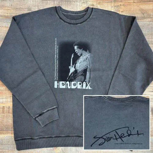 JIMI HENDRIX (JIMI HENDRIX EXPERIENCE) / ジミ・ヘンドリックス (ジミ・ヘンドリックス・エクスペリエンス) / JIMI HENDRIX SWEAT (25G-86307 / BLACK / XL)