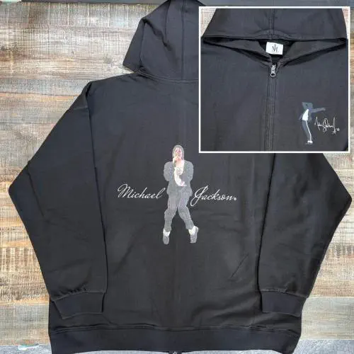 MICHAEL JACKSON / マイケル・ジャクソン / MICHAEL JACKSON HOODIE (25JH-86319 / BLACK / XL)