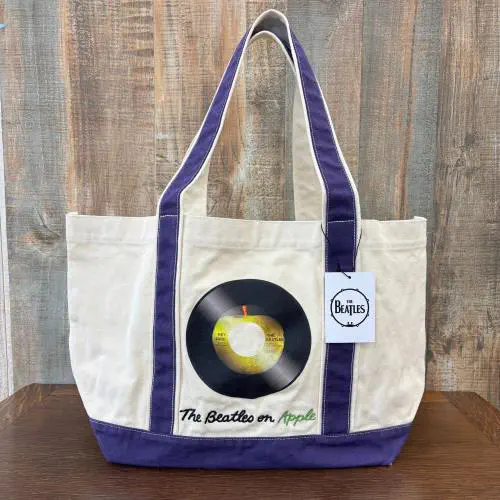 BEATLES / ビートルズ / BEATLES RECORD CANVAS TOTE (25B-71529 / IVORY)