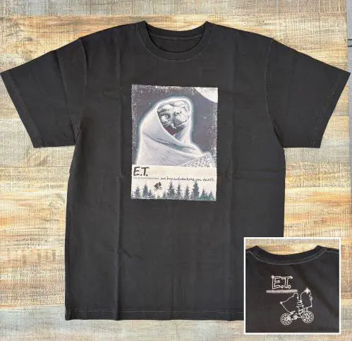 E.T. / E.T. T-SHIRT (25E-71508 / BLACK / XL)