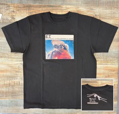 E.T. / E.T. T-SHIRT (25E-71509 / BLACK / M)