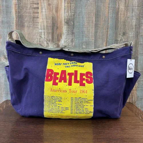 BEATLES / ビートルズ / BEATLES LIVEFLYER NEWSPAPPER BAG (25B-71530 / BLUE)