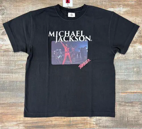 MICHAEL JACKSON T-SHIRT (25M-71526 / BLACK / XL)/MICHAEL