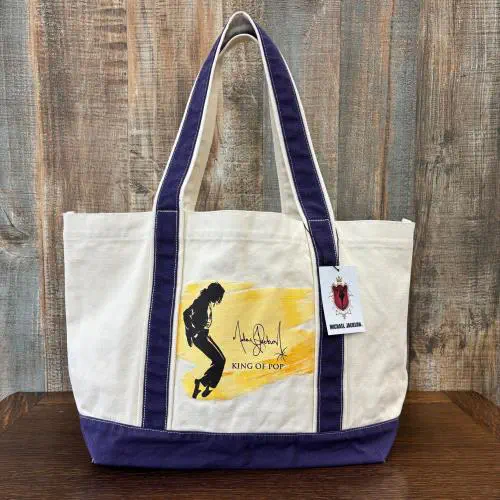 MICHAEL JACKSON / マイケル・ジャクソン / MICHAEL JACKSON CANVAS TOTE (25M-71531 / IVORY)