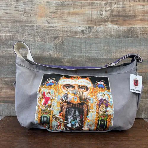 MICHAEL JACKSON / マイケル・ジャクソン / MICHAEL JACKSON RECORD JACKET NEWSPAPPER BAG (25M-71532 / GRAY)