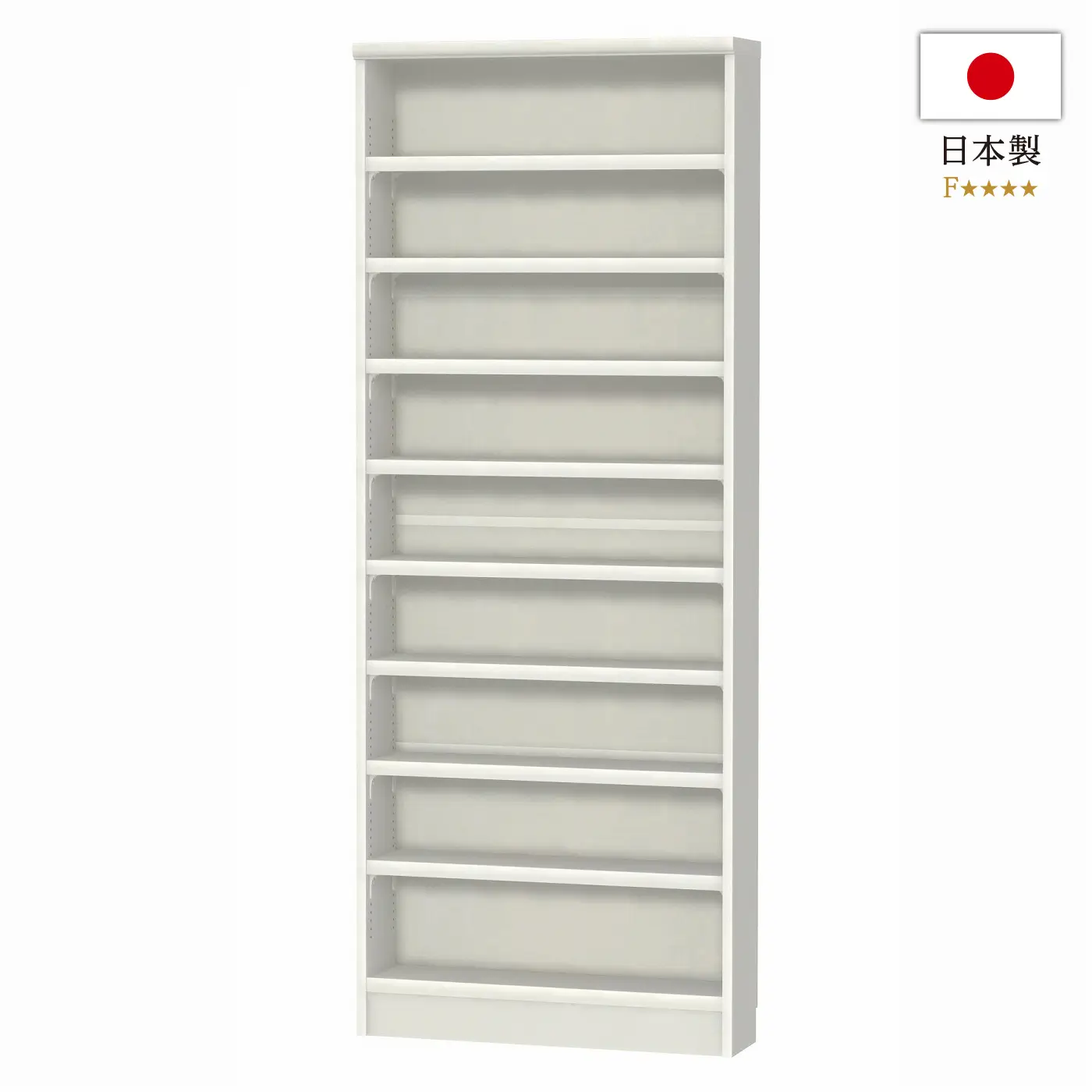 純国産CDラック DUCD-T1590 ホワイト/DISKUNION/ラックフェア対象商品