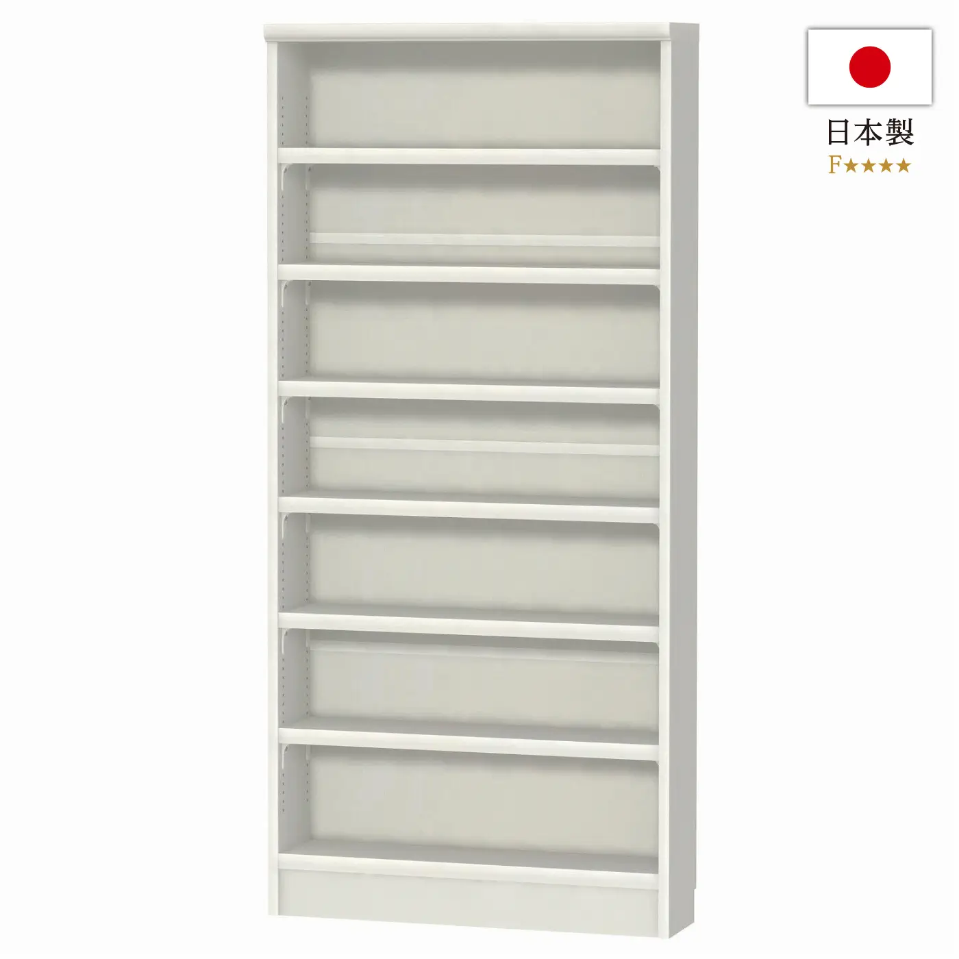 純国産レコードラック 6BOX ホワイト/レコードラック｜CD・レコード