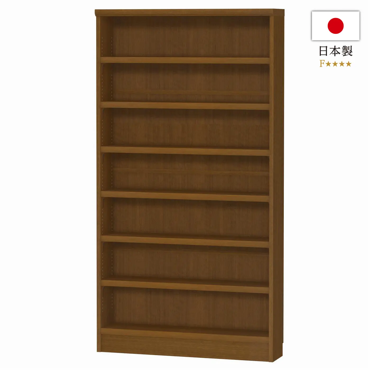 純国産レコードラック 9BOX ブラウン/レコードラック｜CD・レコード