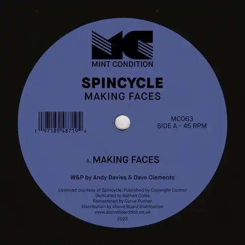 SPINCYCLE / MAKING FACES