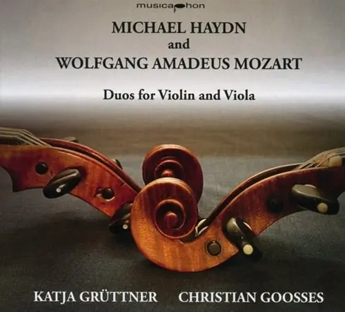 KATJA GRUTTNER / カティア・グルトナー / MICHAEL HAYDN / MOZART:DUOS FUR VIOLINE UND VIOLA
