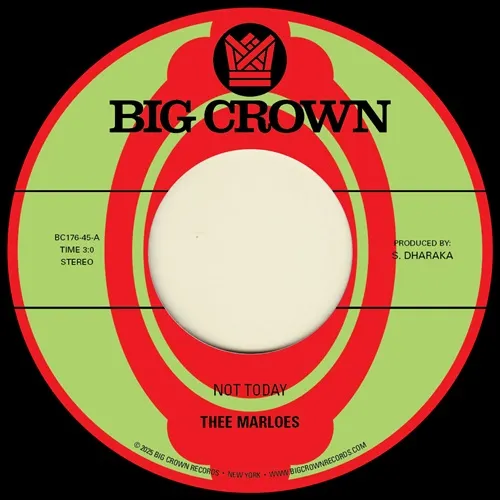 THEE MARLOES / ジ・マーローズ / NOT TODAY / OVER (7")