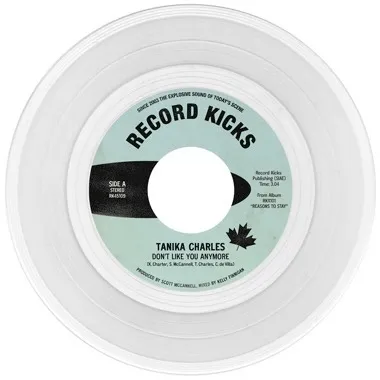 TANIKA CHARLES / タニカ・チャールズ / DON'T LIKE YOU ANYMORE / HERE WHEN YOU'RE READY (CLEAR 7")