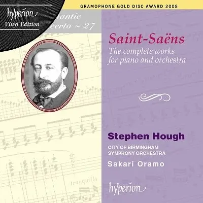 STEPHEN HOUGH / スティーヴン・ハフ / S-SAENS:COMPLETE WORKS FOR PIANO AND ORCHESTRA(LP)