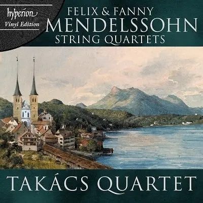 TAKACS QUARTET / タカーチ四重奏団 / FANNY MENDELSSOHN:STRING QUARTET / MENDELSSOHN:STRING QUARTET NO.6(LP)