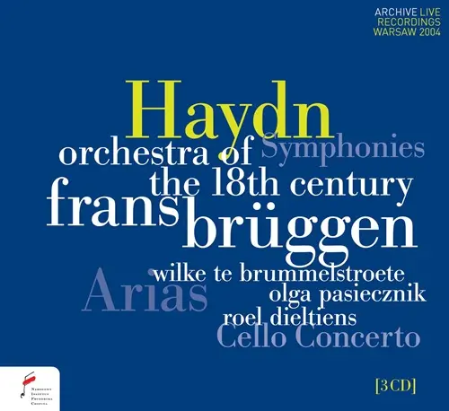 FRANS BRUGGEN / フランス・ブリュッヘン / ハイドン:交響曲集 / チェロ協奏曲第1番