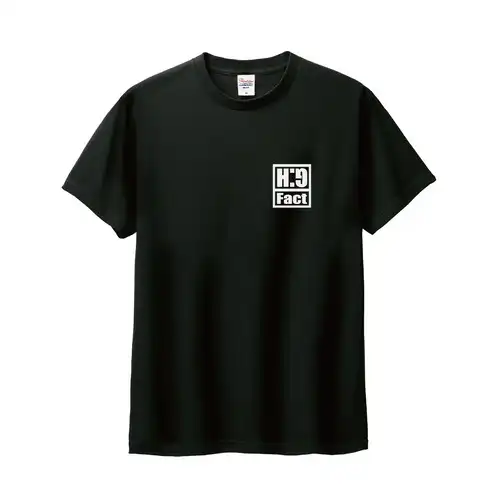 HG FACT / XXL/LOGO T-SHIRT BLACK