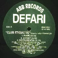 DEFARI / デファーライ / CLUB ETIQUETTE