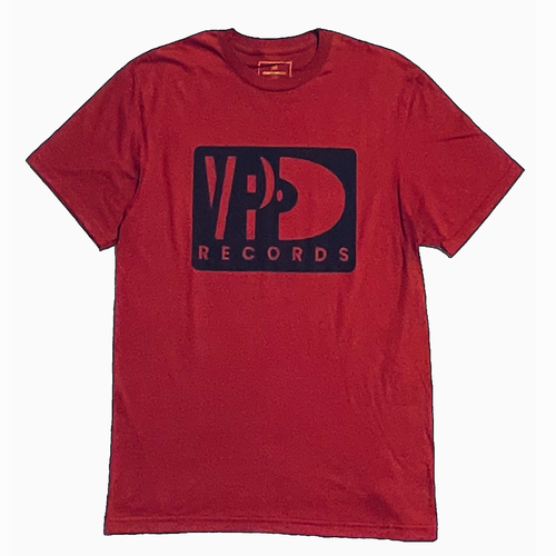 V.A. / VP RECORDS LABEL T-SHIRT RED SIZE XL