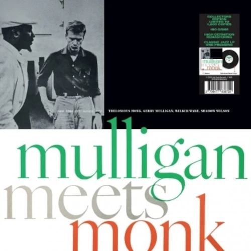 GERRY MULLIGAN & THELONIOUS MONK / ジェリー・マリガン&セロニアス・モンク / Mulligan Meets Monk(LP)