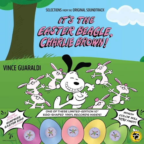 VINCE GUARALDI / ヴィンス・ガラルディ / Selections from "It's the Easter Beagle, Charlie Brown"(Original Soundtrack Recording - Peanuts 75th Anniversary Mystery Easter Egg Edition)(10"/EGG-SHAPED VINYL)