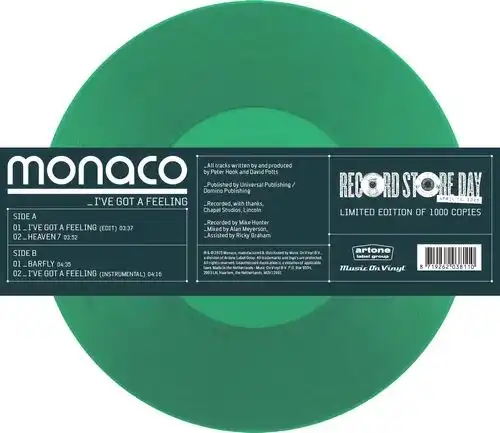 MONACO / I'VE GOT A FEELING