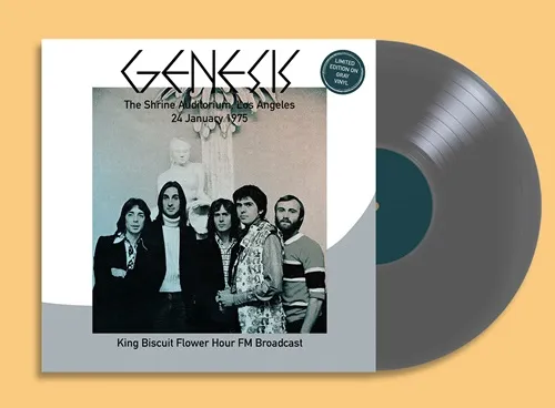 GENESIS / ジェネシス / THE SHRINE AUDITORIUM, LOS ANGELES 24 JANUARY 1975/ KING BISCUIT