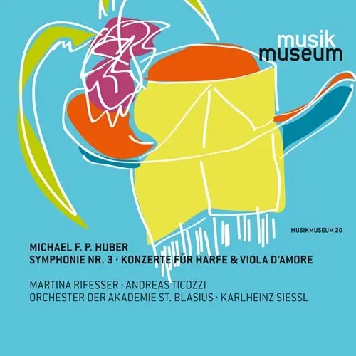 KARLHEINZ SIESSL / カールハインツ・ジースル / MICHAEL F.P.HUBER:HARP CONCERTO / SYMPHONY NO.3