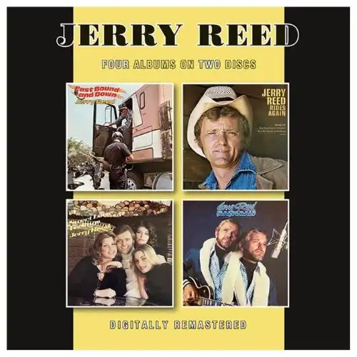 JERRY REED / ジェリー・リード / EAST BOUND AND DOWN + JERRY REED RIDES AGAIN + SWEET LOVE FEELINGS + HALF SINGIN' & HALF PICKIN' (2CD)