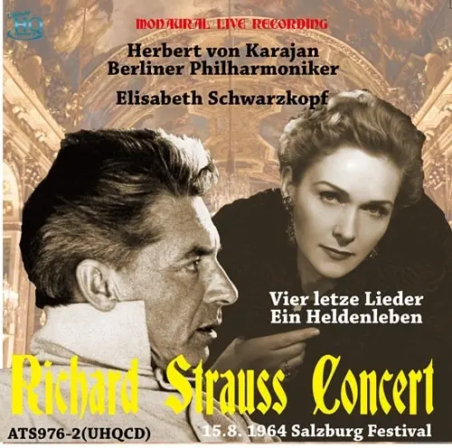 HERBERT VON KARAJAN / ヘルベルト・フォン・カラヤン / R.STRAUSS:FOUR LAST SONGS / EIN HELDENLEBEN(UHQCD)