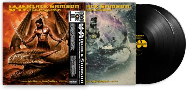 WU-TANG & MATHEMATICS / BLACK SAMSON, THE BASTARD SWORDSMAN: WU-TANG, SAGA CONTINUES COLLECTION (2LP) (RANDOM ARTWORK)