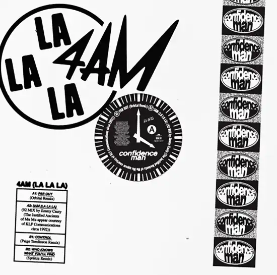 CONFIDENCE MAN / コンフィデンス・マン / 4AM (LA LA LA)[12" SINGLE - COLOUR VINYL / RSD]